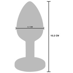 Buttocks TOYJOY Plug vibrant The Glider L 9 x 4cm